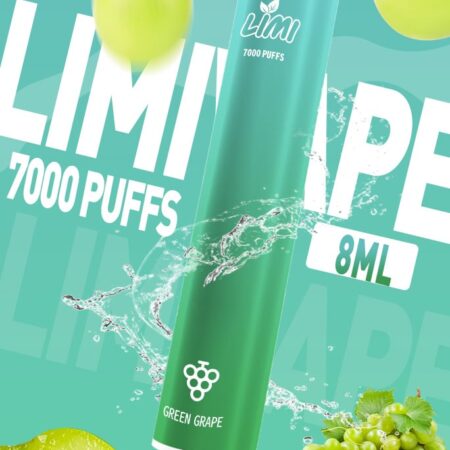 LIMI 7000口拋棄式電子煙｜大容量持久體驗