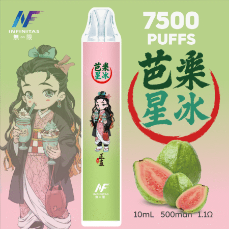 INF 無限 7500口拋棄式電子煙｜鬼滅之刃聯名設計 大容量續航