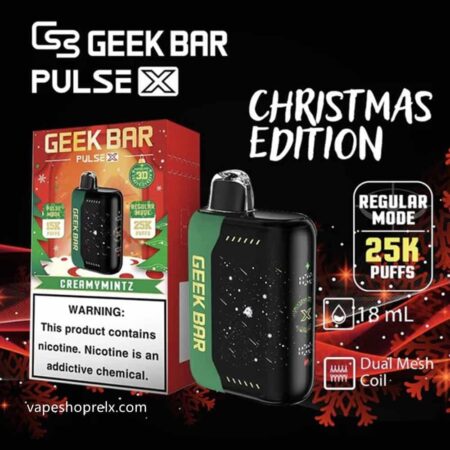 GEEK BAR PULSE X 25000口｜星空風格一次性霧化器・超大容量爆款