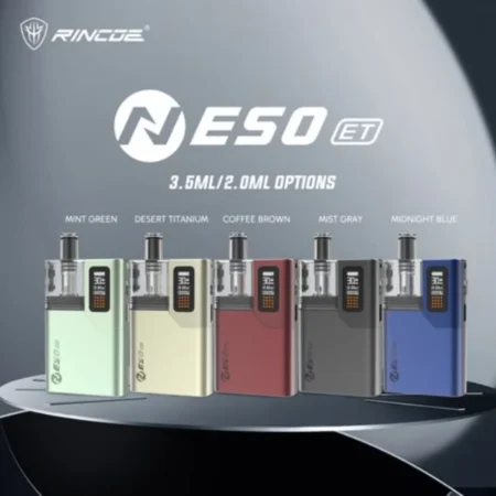 Rincoe Neso ET 小煙主機|輕巧設計,極致煙霧 Rincoe Neso ET 小煙主機|輕巧設計,極致煙霧